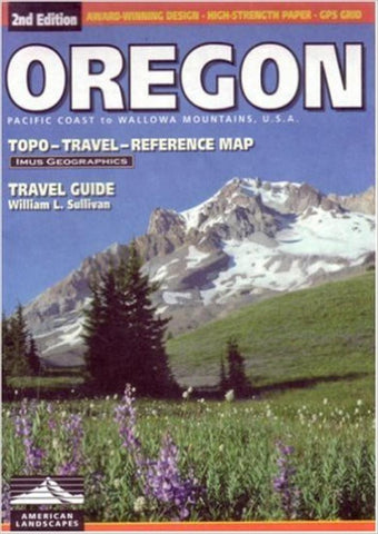Buy map Oregon, Road Map and Travel Guide by Imus Geographics