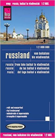 Buy map Russia, from Lake Baikal to Vladivostok by Reise Know-How Verlag