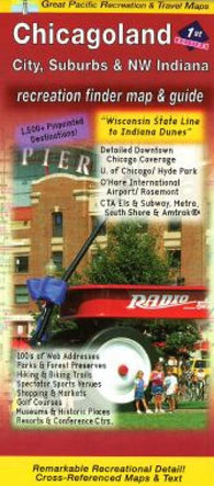 Buy map Chicagoland, Illinois, Recreation Map by Great Pacific Recreation & Travel Maps