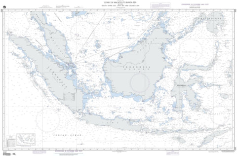 Buy map Strait Of Malacca To Banda Sea (NGA-632-8) by National Geospatial-Intelligence Agency