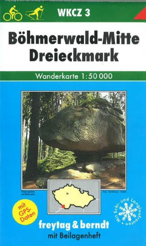Buy map Bohmerwald Mitte and Dreieckmark, WKCZ 3 by Freytag-Berndt und Artaria