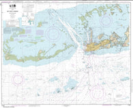 Buy map Key West Harbor and Approaches (11441-42) by NOAA