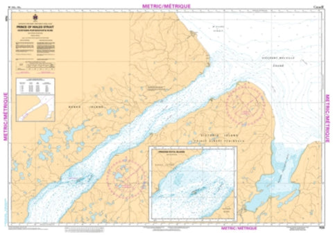 Buy map Prince of Wales Strait, Northern Portion/Partie Nord by Canadian Hydrographic Service
