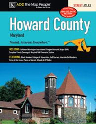 Buy map Howard County, MD, Street Atlas by Kappa Map Group