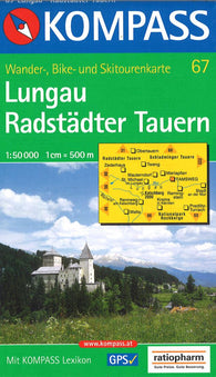 Buy map Lungau Radstädter Tauern