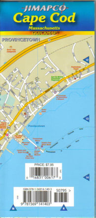 Buy map Cape Cod, Massachusetts, Quickmap by Jimapco