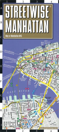 Buy map StreetWise Manhattan, New York City