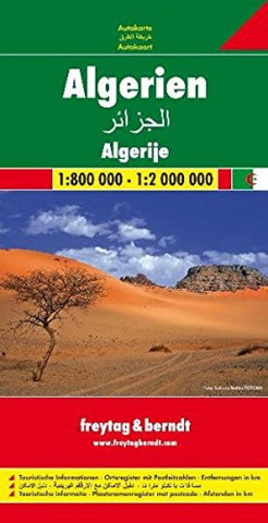Buy map Algeria by Freytag-Berndt und Artaria