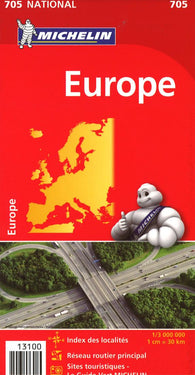 Buy map Europe (705) by Michelin Maps and Guides