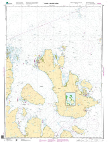 Buy map KARLSØY - FLATVÆRET - GÅSAN (92) by Kartverket