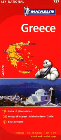 Buy map Greece (737) by Michelin Maps and Guides