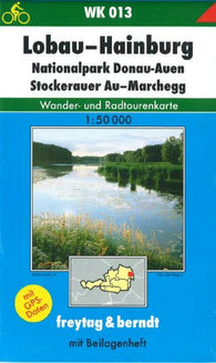 Buy map Lobau and Hainburg by Freytag-Berndt und Artaria