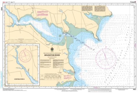 Buy map Boughton River by Canadian Hydrographic Service