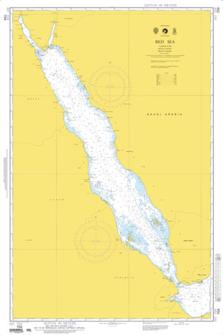 Buy map Red Sea (Omega) (NGA-704-1) by National Geospatial-Intelligence Agency