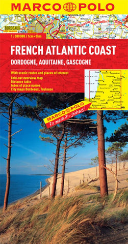 Buy map French Atlantic Coast by Marco Polo Travel Publishing Ltd