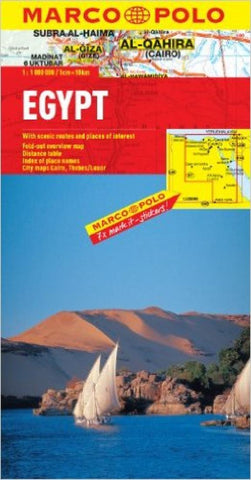 Buy map Egypt by Marco Polo Travel Publishing Ltd