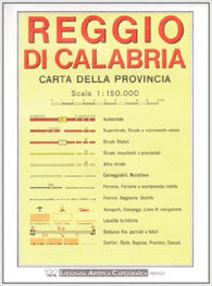 Buy map Reggio di Calabria : carta della provincia : scala 1:150.000