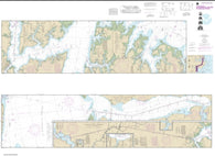 Buy map Intracoastal Waterway Albermarle Sound to Neuse River; Alligator River;Second Creek (11553-30) by NOAA