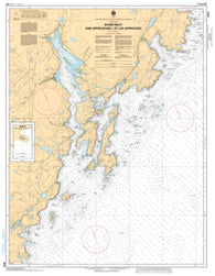 Buy map Burin Harbours and Approaches/et les Approches by Canadian Hydrographic Service