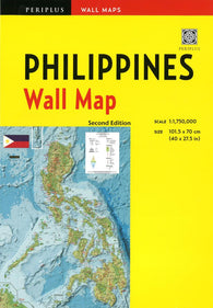 Buy map Philippines Wall Map by Periplus Editions