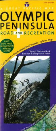 Buy map Olympic Peninsula, Road and Recreation by Great Pacific Recreation & Travel Maps