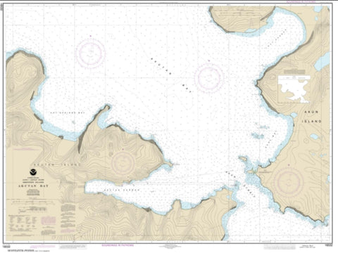 Buy map Akutan Bay, Krenitzin Islands (16532-6) by NOAA