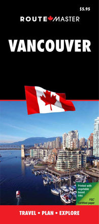 Buy map Vancouver, British Columbia Map by Route Master