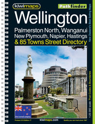Buy map Wellington and Palm North, New Zealand Atlas by Kiwi Maps