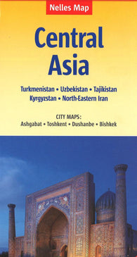 Buy map Central Asia : Turkmenistan : Uzbekistan : Tajikistan : Kyrgyzstan : north-eastern Iran = Zentralasien : 1 : 1,750,000 = Asie central : 1 : 1,750,000 = Asia Central : 1 : 1,750,000
