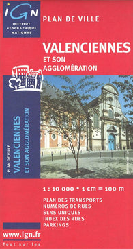Buy map Valenciennes City Map