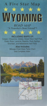 Buy map Wyoming : road map : a travelers best friend