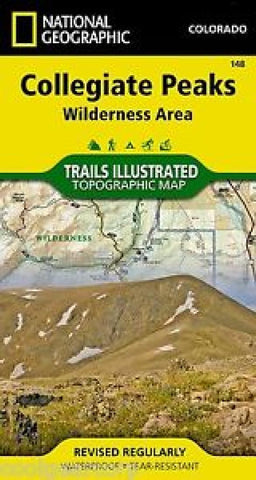 Buy map Collegiate Peaks Wilderness, Map 148