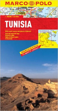 Buy map Tunisia by Marco Polo Travel Publishing Ltd