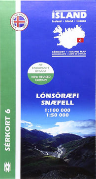 Buy map Lonsöraefi hiking map
