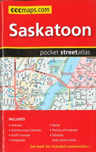 Buy map Saskatoon SK, Pocket Street Atlas by Canadian Cartographics Corporation