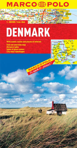 Buy map Denmark by Marco Polo Travel Publishing Ltd