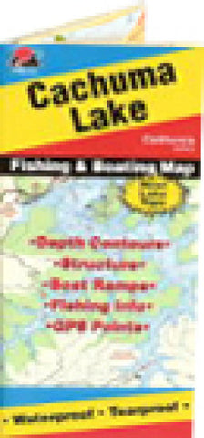 Buy map Cachuma Lake Fishing Map