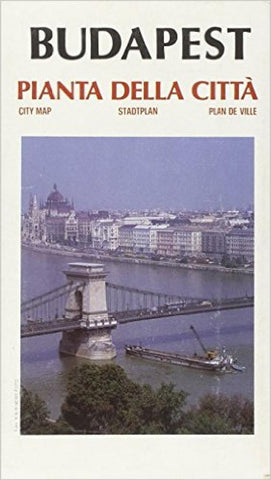 Buy map Budapest, Hungary by Litografia Artistica Cartografica