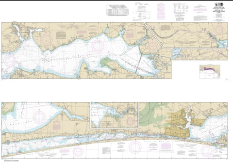 Buy map Intracoastal Waterway West Bay to Santa Rosa Sound (11385-28) by NOAA