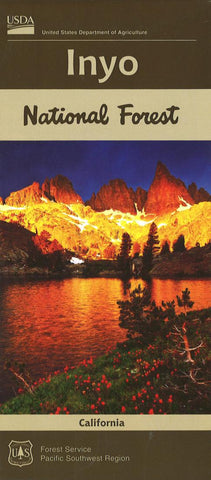 Buy map Inyo National Forest Map