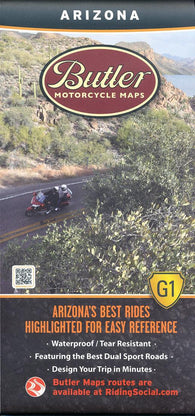 Buy map Arizona G1 Map by Butler Motorcycle Maps
