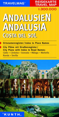 Buy map Andalucia and Costa del Sol, Spain by Kunth Verlag