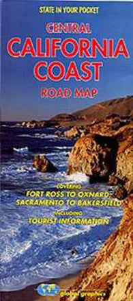 Buy map California Coast, Central by Global Graphics