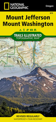 Buy map Mt. Jefferson and Mt. Washington Wilderness, Map 819