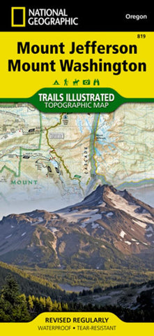 Buy map Mt. Jefferson and Mt. Washington Wilderness, Map 819