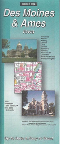 Buy map Des Moines, Iowa by The Seeger Map Company Inc.