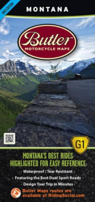 Buy map Montana G1 Map by Butler Motorcycle Maps