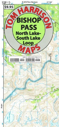 Buy map Bishop Pass, California by Tom Harrison Maps