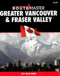 Buy map Vancouver, Greater, and Fraser Valley, British Columbia Atlas by Route Master