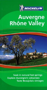 Buy map Auvergne and the Rhone Valley, Green Guide by Michelin Maps and Guides